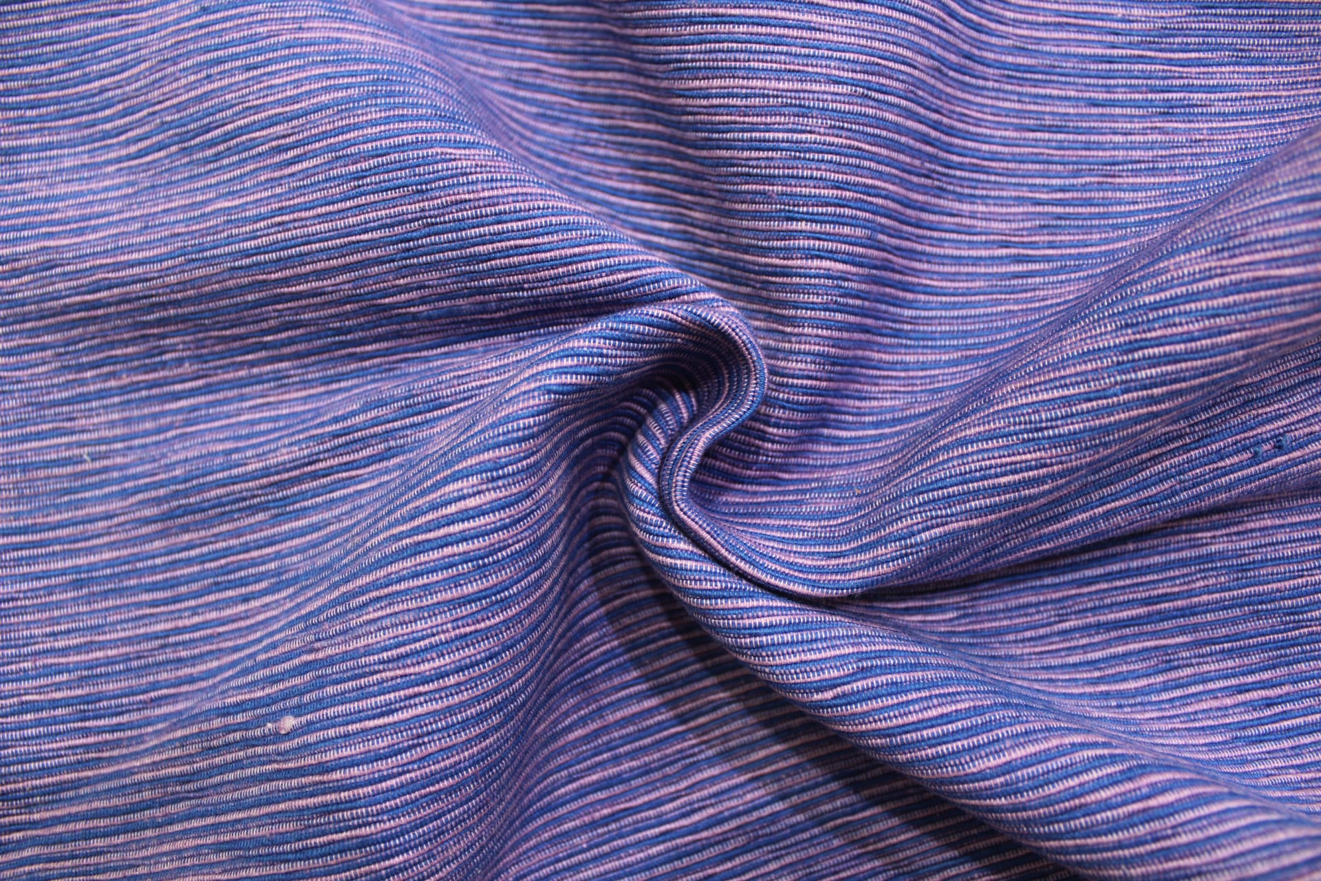 Purple Handloom Corded Weave 385 GSM Plain Cotton Fabric (122 cms) online in India